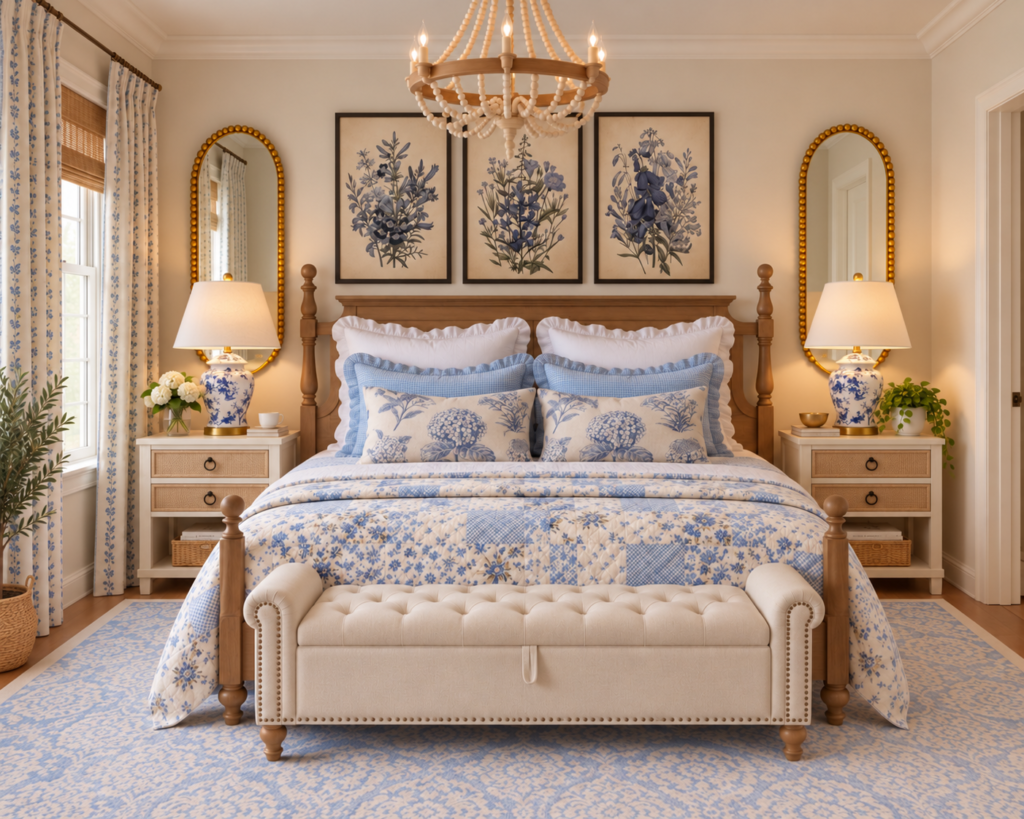 The Coastal Cottage Bedroom