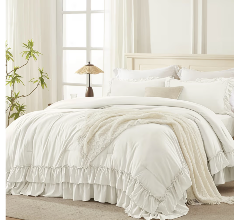 Ivory Oversized Comforter