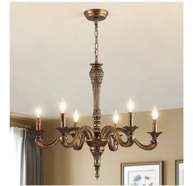 Gold Antique Brass Chandelier